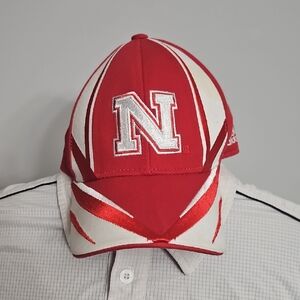 3/$35 Adidas Red and White Men's Hat